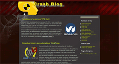 Desktop Screenshot of crash-blog.com