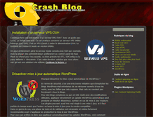 Tablet Screenshot of crash-blog.com